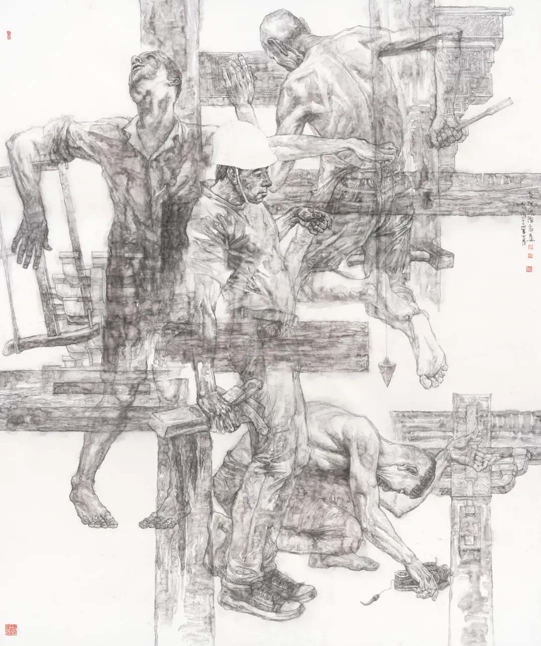 《传承·赓续》230x193cm 2024