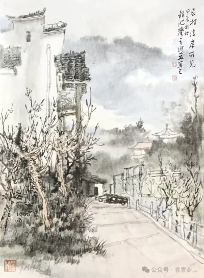 甲辰秋皖南写生随笔——听见的皖南