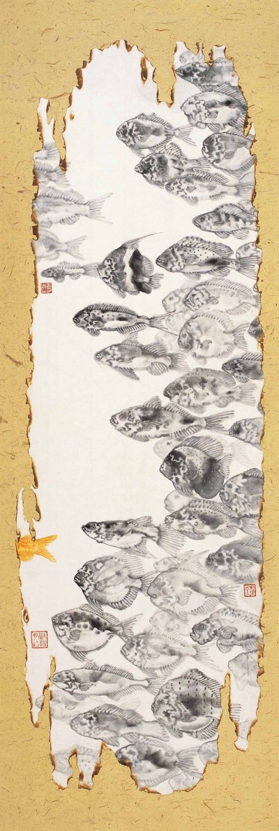 和谐世界之一235x85cm