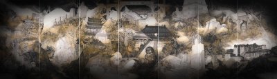 长河 2017年 900x246cm