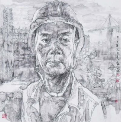 《青春记》68X68cm 2023