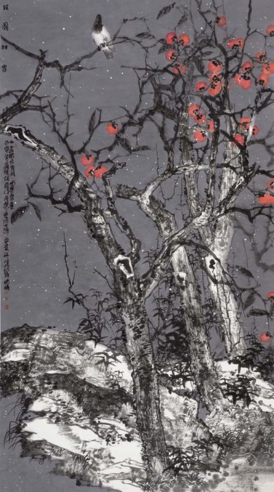 故园初雪 144X260cm